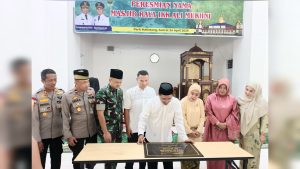 Masjid Raya IKK Ali Mukhni Diresmikan, Jadi Simbol Pengabdian dan Warisan Pembangunan