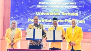 Pemko Pariaman Gandeng Universitas Terbuka, Yota Balad Perkuat Program Satu Keluarga Satu Sarjana Plus