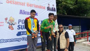 Sarbo Persembahkan Emas Perdana Akuatik Padang Pariaman di Porprov XVI Sumbar